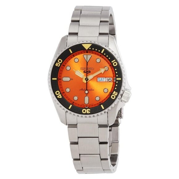 NWT Seiko Fashion Men's Automatic Steel Authentic Watch - Picture 1 of 3
